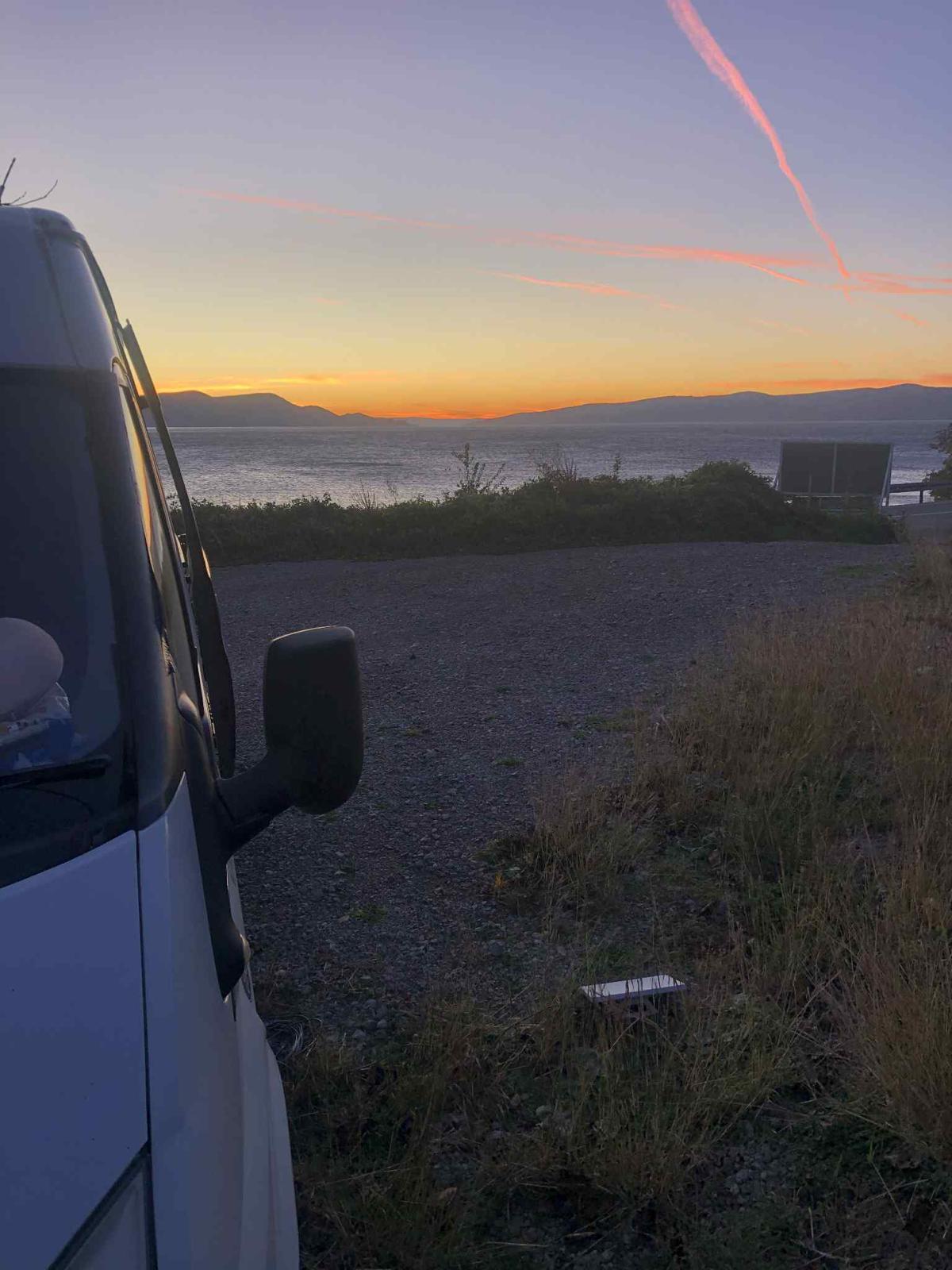Starlink Mini on campervan