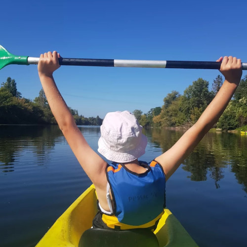 Tegan Kayaking in France